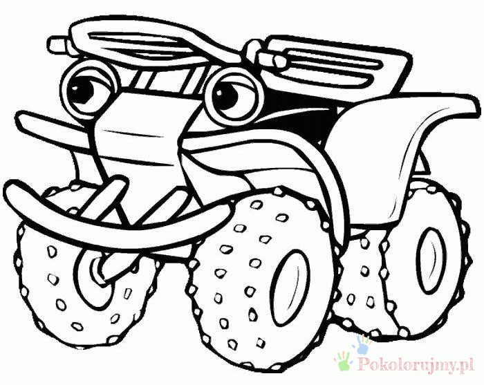 Traktor Tom kolorowanki